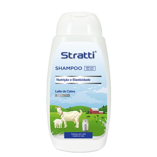 Champú Stratti Leche de Cabra & Keratina 400ml